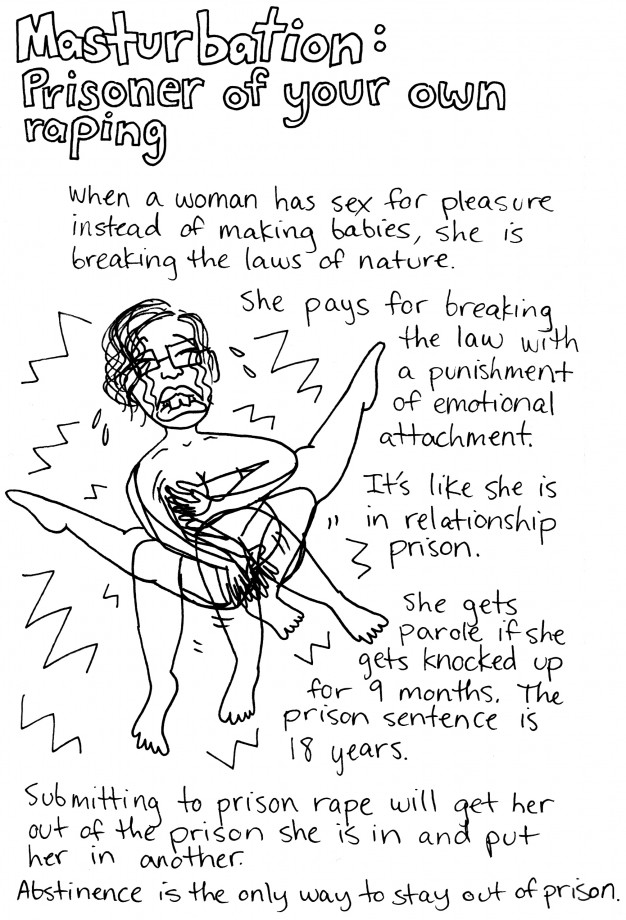 #256- Masturbation, prisoner of your own raping